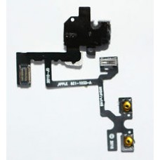 iPhone 4 volume button flex cable with handsfree port [Black]