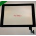 iPad 2 touch screen with home button assembly and adhesive tape attached [Black] 