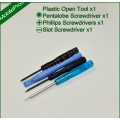 Tools pack 1 - T5, T6, Phillips Heard Size 0, Slot Head Size 0, Pentalobe, Plastic Opening tool