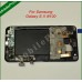 Samsung Galaxy S2 i9100 LCD and touch screen assembly with frame [Black]