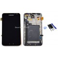 Samsung Galaxy Note N7000 LCD and touch screen assembly with frame [Black]