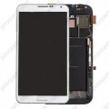 Samsung Galaxy Note 2 N7100 LCD and touch screen assembly with frame [White]