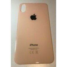iPhone XS Max Back Cover Glass with Big hole Aftermarket [Gold]