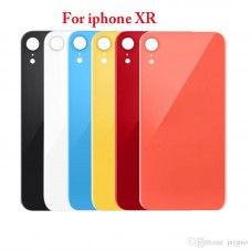 iPhone XR Back Cover Glass with Big hole Aftermarket [Coral]