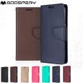 Mercury Goospery BRAVO DIARY Case for iPhone 11 Pro (5.8) [Brown]