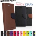 Mercury Goospery Fancy Diary Case For iPhone 11 Pro Max (6.5) [Black]