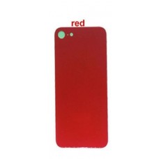 iPhone 8 Back Cover Glass with Big hole Aftermarket [Red]