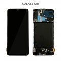 Samsung Galaxy A70 SM-A705 OLED and Touch Screen Assembly With Frame [Black]