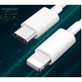 Apple Lightning to USB Type C iPhone iPad Fast Charging Cable [High Quality OEM]