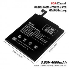 Battery for Xiaomi Mi Note 3 Pro / Redmi Note 3 Model: BM46