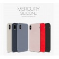 Goospery Mercury Silicone Case for iPhone XS Max [Navy]