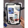 Heavy Duty Rugged Protective Case With a 360 Degree Swivel Stand and Pen Holder for iPad 10.2" [Black]
