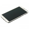 Samsung Galaxy Note 2 4G N7105 LCD and touch screen assembly with frame [White]