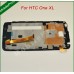 HTC One XL LCD and touch screen assembly with frame [Sharp Version]