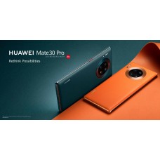 Huawei Mate 30 Pro Back Cover with lens [Leather Green]