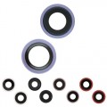 2PC Rear Camera Lens for iPhone 11 [Purple]
