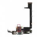 iPhone 11 Pro Max Charging Port Flex Cable [Silver]