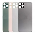 iPhone 11 Pro Max Back Cover Glass with Big hole Aftermarket [Space Grey]