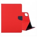 Mercury Goospery Fancy Diary Case For iPad Pro 12.9 4th Gen (2020) / 5th Gen (2021) [Red]