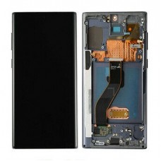 Samsung Galaxy Note 10 OLED and Touch Screen Assembly with frame [silver]