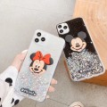 Bling Glitter Mickey Soft TPU Case for iPhone X/XS [Black]