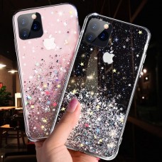 Bling Glitter Soft TPU Case for iPhone XR [Black]
