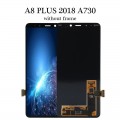 Samsung Galaxy A8 plus (2018) SM-A730 LCD and Touch Screen Assembly [Black][Aftermarket]