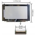 14.0" FHD (1920x1080) Slim 30Pin Narrow Laptop Screen B140HAN04.2 with Brackets 