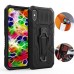 i-Crystal Mecha Warrior Back Clip Series Case For iPhone X/XS [Black]