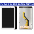Samsung Galaxy Tab A 8.0" Tablet 2019 SM-T290 / T295 LCD and Touch Screen Assembly [Black]-no receiver hole