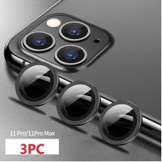 3PC Rear Camera Lens set for iPhone 11 Pro / 11 Pro Max [Space Grey]