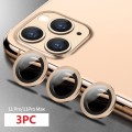 3PC Rear Camera Lens set for iPhone 11 Pro / 11 Pro Max [Gold]