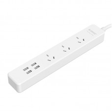 ORICO 3 AC Outlet Power Strip with 4 USB 20W Smart Charger