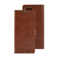 Mercury Goospery BLUEMOON DIARY Case for Samsung Galax A31 A315 [Brown]