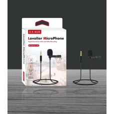 3.5" AUX Lavalier Micro Phone JBC-050 Superb Sound For Audio and Video Recording