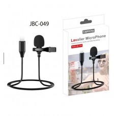 iPhone Lightning Lavalier Micro Phone JBC-049 Superb Sound For Audio and Video Recording