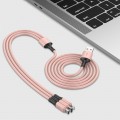 1 to 3 Liquid Silican Gel USB Charging Cable