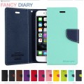 Mercury Goospery Fancy Diary Case For Samsung Note 20 [Lime]