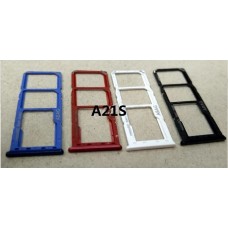 Samsung Galaxy A21S SM-A217 SIM Card Tray [Black]