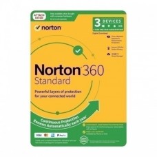 Norton 360 Standard 10GB - 3 Devices - Attach - 1 Year Digital Download PC MAC Android