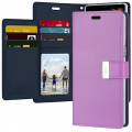 Mercury Goospery Rich Diary  Case for iPhone 12 / 12 Pro (6.1") [Purple]