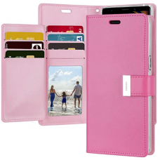 Mercury Goospery Rich Diary  Case for iPhone 12 / 12 Pro (6.1")  [Hot Pink]