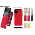 Mercury Goospery SKY Slide Bumper Case for iPhone 12 Mini (5.4") [Red/Black]