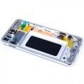 Samsung S10e OLED and Touch Screen Assembly with frame [White]