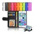 Leather Wallet Case For Apple iPhone 12/12 Pro 6.1" [Black]