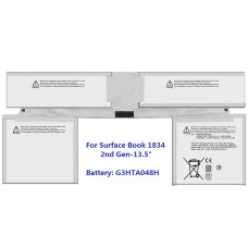 Battery for Microsoft Surface Book 2nd Gen 13.5" Keyboard Model: G3HTA048H