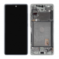 Samsung Galaxy S20 FE 5G OLED and Touch Screen Assembly with frame [Cloud White]