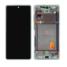 Samsung Galaxy S20 FE 5G OLED and Touch Screen Assembly with frame [Cloud Mint][Refurb]