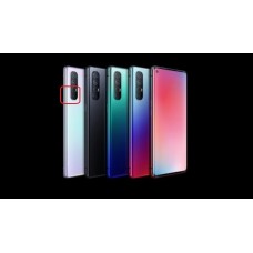 Oppo Find X2 Neo Back Cover with lens [Aurora Red]