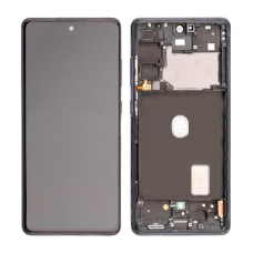 Samsung Galaxy S20 FE 5G OLED and Touch Screen Assembly with frame [Cloud Navy]
